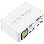 818D Support de station de charge USB multifonction 8 en 1 avec prises intelligentes