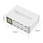 818D Support de station de charge USB multifonction 8 en 1 avec prises intelligentes
