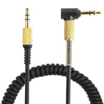Câble d'écouteurs mâle 3,5 mm standard vers mâle pour écouteurs Marshall, Longueur du câble : 1,25m-1,8m, Version standard