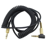 Câble d'écouteurs mâle 3,5 mm standard vers mâle pour écouteurs Marshall, Longueur du câble : 1,25m-1,8m, Version standard
