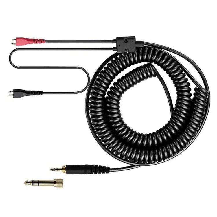 ZS0095 Câble à ressort pour écouteurs Sennheiser HD25 / HD560 / HD540 / HD430 / HD250, Longueur du câble : 1,5m-5m, ZS0095
