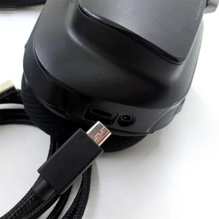 ZS0155 Câble audio USB pour casque Logitech G633 / G633s avec support appel / éclairage casque, Longueur du câble : 2m, Pour Logitech G633 2m