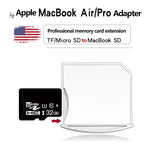 Adaptateur Micro SD / Carte TF vers SD pour MacBook Air / Pro, prise en charge jusqu'à 512 Go, 512 Go