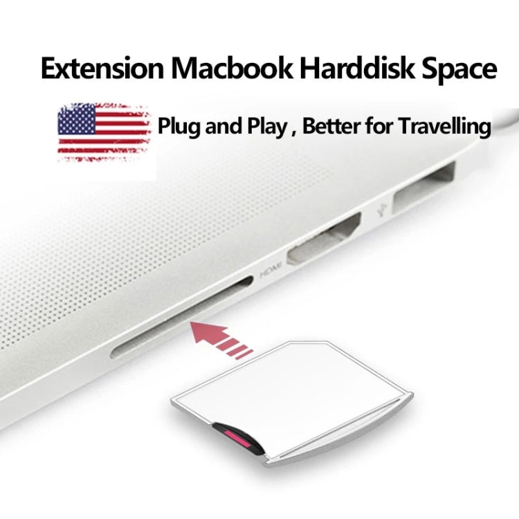 Adaptateur Micro SD / Carte TF vers SD pour MacBook Air / Pro, prise en charge jusqu'à 512 Go, 512 Go