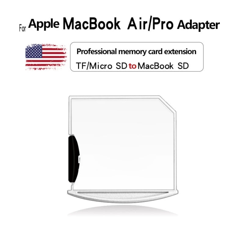 Adaptateur Micro SD / Carte TF vers SD pour MacBook Air / Pro, prise en charge jusqu'à 512 Go, 512 Go