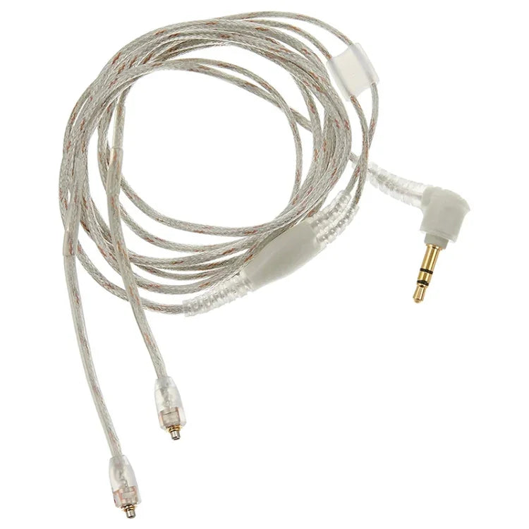 ZS0089 Câble audio codé pour casque Shure SE535 SE215 UE900 W40 SE425, ZS0089 Blanc