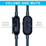 ZS0162 Câble audio pour casque de jeu avec contrôle filaire pour Logitech Astro A10 A40 A30, Version avec contrôle filaire