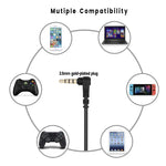 ZS0167 Câble de connexion carte son pour casques Steelseries Arctis 3 5 7, Câble carte son