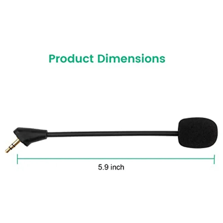 ZS0201 Microphone de remplacement pour casque d’ordinateur HyperX Cloud Alpha S