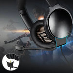 ZS0217 Câble pour casque de jeu à réduction de bruit pour BOSE QC35I / QC35II