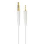 ZS0138 Câble audio casque 3,5 mm vers 2,5 mm pour BOSE SoundTrue QC35 QC25 OE2, ZS0138 Noir, ZS0138 Blanc