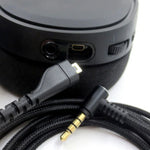 ZS0169 Câble audio casque USB tressé pour SteelSeries Arctis 3 / 5 / 7 / Pro, ZS0169