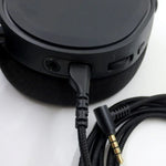 ZS0169 Câble audio casque USB tressé pour SteelSeries Arctis 3 / 5 / 7 / Pro, ZS0169