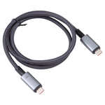 Câble vidéo USB-C/Type-C vers USB-C/Type-C 10 Gbit/s 8K compatible USB 3.2, longueur : 1m, Type-C vers Type-C 10 Gbit/s