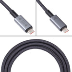 Câble vidéo USB-C/Type-C vers USB-C/Type-C 10 Gbit/s 8K compatible USB 3.2, longueur : 1m, Type-C vers Type-C 10 Gbit/s