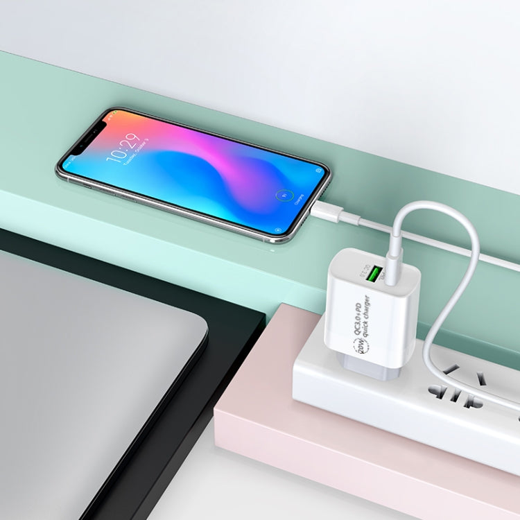 Câble de charge rapide PD 20W 9V/2A 1M USB-C / Type-C vers 8 broches pour iPhone, iPad, Longueur du câble : 1m, 20W 9V/2A