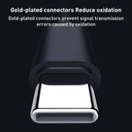 Câble de charge d'alimentation pour ordinateur portable USB-C / Type-C vers 4,0 x 1,7 mm, longueur du câble : environ 1,5 m, Type-C vers tête bullet 4,0 x 1,7 mm