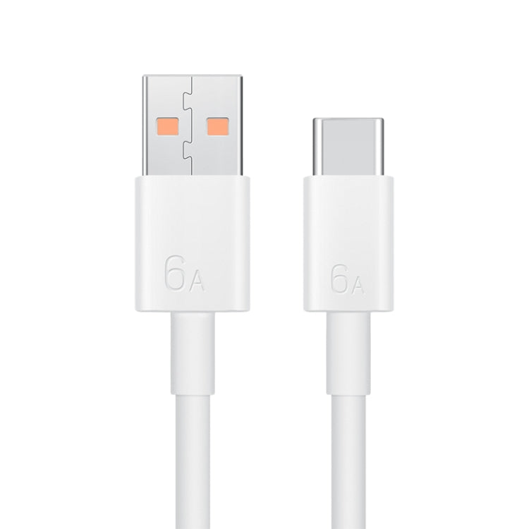 Câble de données original Huawei CC790 USB Type-A vers USB-C / Type-C 6A, longueur du câble : 1m