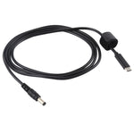 Câble de charge d'alimentation pour ordinateur portable USB-C / Type-C vers 5,5 x 2,1 mm, longueur du câble : environ 1,5 m, Type-C vers 5,5 x 2,1 mm