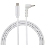Câble de charge d'alimentation pour ordinateur portable USB-C / Type-C vers 4,0 x 1,35 mm, longueur du câble : environ 1,5 m, Type-C vers 4,0 x 1,35 mm
