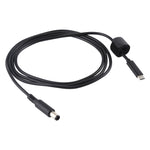 Câble de charge d'alimentation USB-C / Type-C vers 7,4 x 5,0 mm pour ordinateur portable Dell, longueur du câble : environ 1,5 m, Type-C vers 7,4 x 5,0 mm pour ordinateur portable Dell
