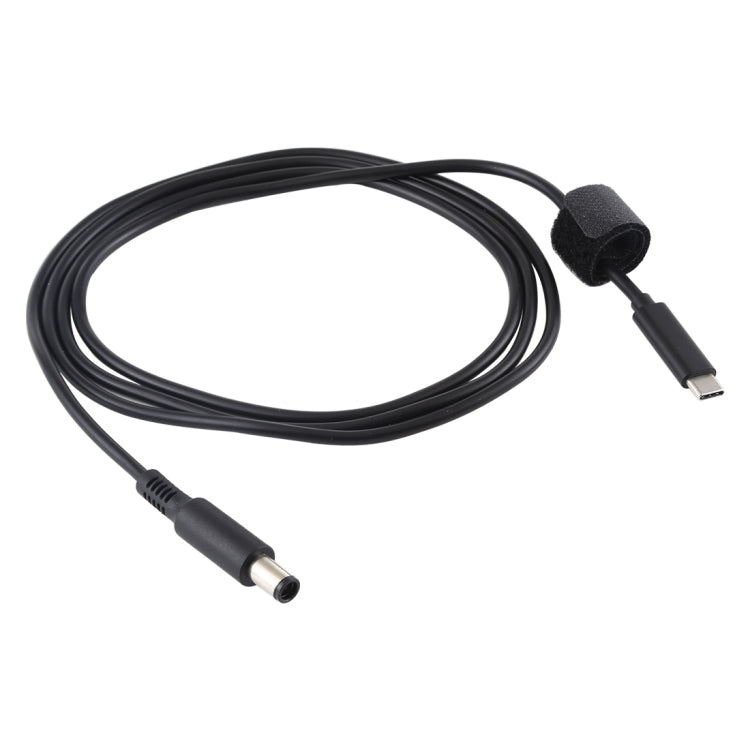 Câble de charge d'alimentation USB-C / Type-C vers 7,4 x 5,0 mm pour ordinateur portable Dell, longueur du câble : environ 1,5 m, Type-C vers 7,4 x 5,0 mm pour ordinateur portable Dell