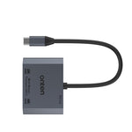 Convertisseur vidéo rapide Onten M205 3 en 1 Type-C vers HDMI + VGA + PD, M205