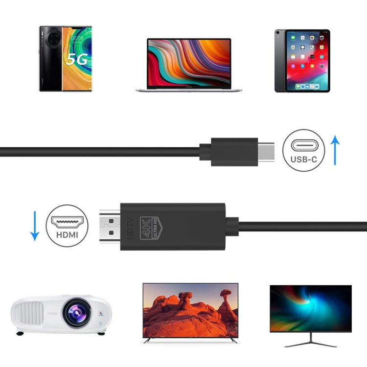 Câble HDTV Onten UC503 USB-C / Type-C 4K 30Hz, UC503