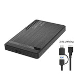 Boîtier disque dur externe Onten UHD1 12,5 pouces avec câble 2 en 1