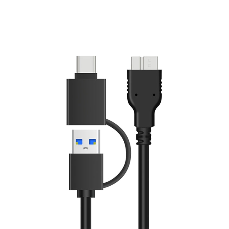 Boîtier disque dur externe Onten UHD1 12,5 pouces avec câble 2 en 1