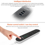 Multiprise LDNIO SC3301 3 ports USB pour voyage, maison et bureau, longueur du câble : 1,6 m, prise US, SAS8610AUS, SAS8610BUS, SAS8610EU, SAS8610UK