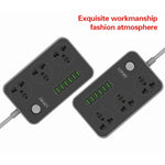 LDNIO SC3604 Multiprise de voyage multifonction 6 ports USB pour maison et bureau, longueur du câble : 2m, prise US, SAS8611AUK, SAS8611AUS, SAS8611BUK, SAS8611BUS, SAS8611EU