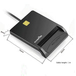 Lecteur de carte à puce intelligente ROCKETEK SCR1-C CAC ID SIM, SCR1-C