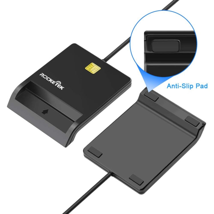 Lecteur de carte à puce intelligente ROCKETEK SCR1-C CAC ID SIM, SCR1-C