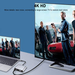 Station d'accueil multifonction 2 en 1 USB-C / Type-C vers HDMI+VGA HUB
