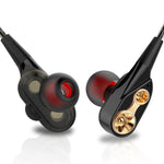Écouteurs sportifs musicaux intra-auriculaires à quatre unités QKZ CK8 HiFi