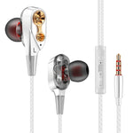 Écouteurs sportifs musicaux intra-auriculaires à quatre unités QKZ CK8 HiFi