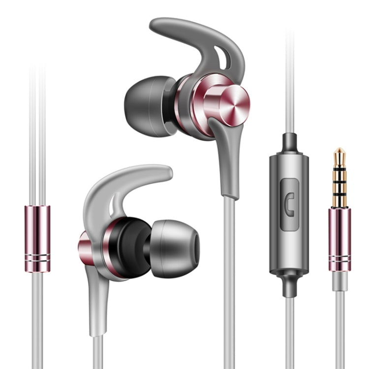 QKZ EQ1 Écouteurs intra-auriculaires métalliques CNC en forme d'aileron de requin, pour le sport et la musique, version avec microphone