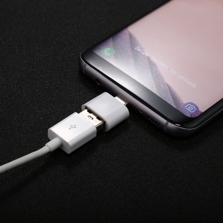 Connecteur adaptateur OTG mini USB 2.0 vers USB-C / Type-C coque ABS