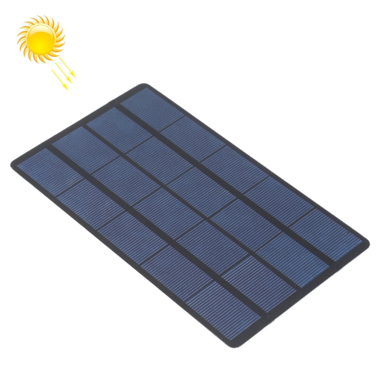 Module cellule panneau solaire batterie solaire DIY 5V 3W 600mAh, taille : 110 x 190 mm, 5V 3W 600mAh 110 x 190 mm
