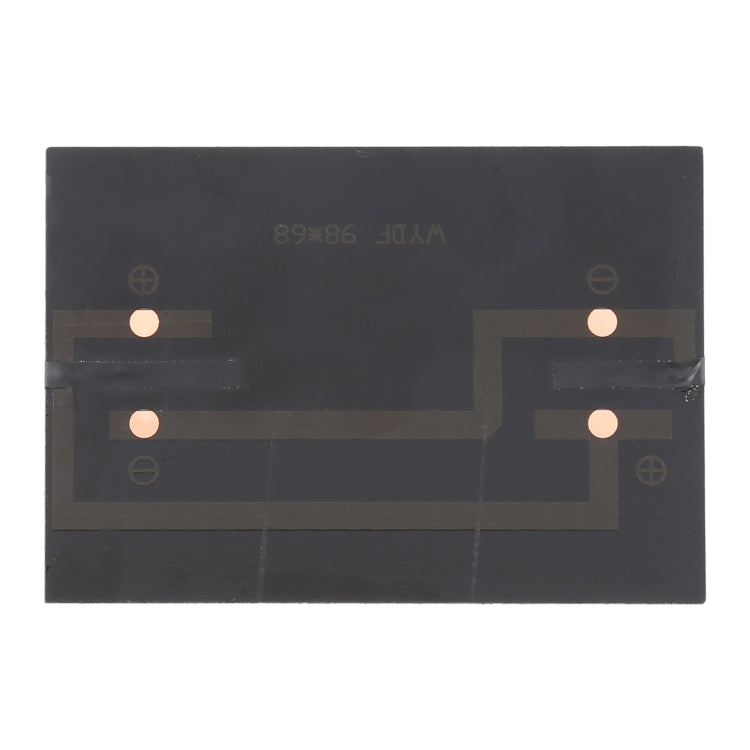 Module cellule panneau solaire batterie solaire DIY 5V 1,2W 200mAh, taille : 98 x 68 mm, 5V 1,2W 200mAh 98 x 68 mm