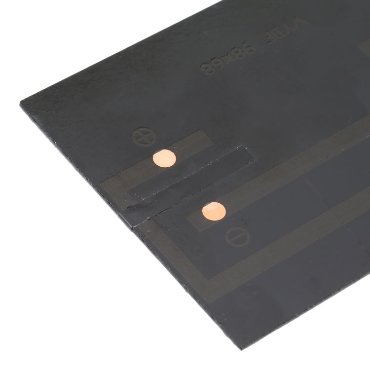 Module cellule panneau solaire batterie solaire DIY 5V 1,2W 200mAh, taille : 98 x 68 mm, 5V 1,2W 200mAh 98 x 68 mm