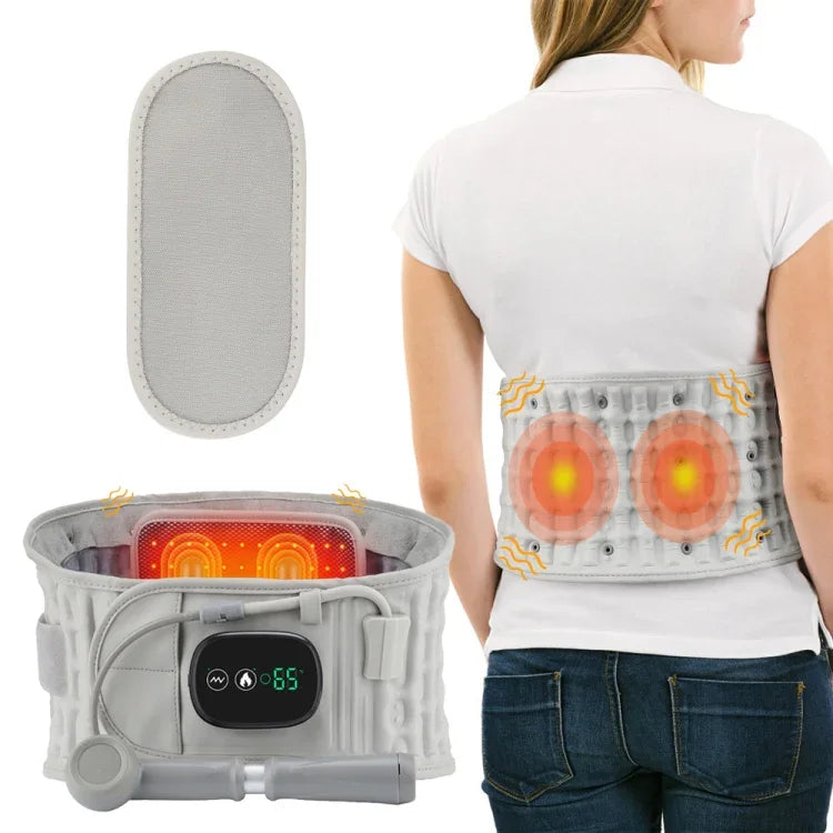 Ceinture de massage rechargeable Hailicare, ceinture chauffante électrique gonflable sans sac en tissu, ceinture de protection