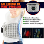 Ceinture de massage rechargeable Hailicare, ceinture chauffante électrique gonflable sans sac en tissu, ceinture de protection