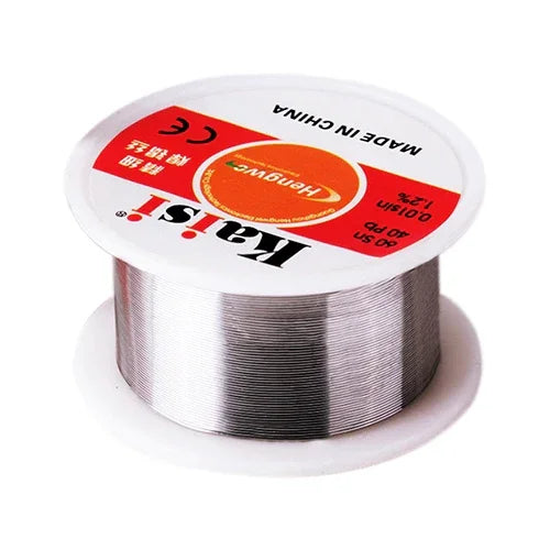 Fil à souder à base de résine Kaisi 0.3mm étain-plomb pour travaux de soudure, 50g, 0.3mm 50g