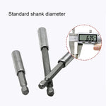 5 PCS 1/4 Electric Batch Head High Magnetism Connecting Rod Pistol Drill Extension Rod Sleeve Fast Turning Joint, Length: 60mm, 60mm Joint