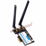 TX-9260AC Adaptateur WiFi PCI-e de bureau sans fil AC double bande 802.11ac 1730Mbps + Bluetooth 5.0 Carte réseau WLAN pour Intel 9260ac, TX-9260AC 1730Mbps