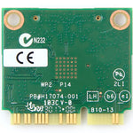Carte Wifi sans fil double bande pour Intel 7260HMW Mini PCI-E 2.4G / 5Ghz WLAN Bluetooth 4.0 Carte Wifi 802.11 ac / a / b / g / n, 7260HMW