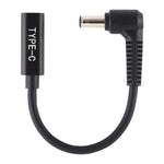 Câble chargeur adaptateur secteur DP 5.0 x 1.0mm vers Type-C femelle