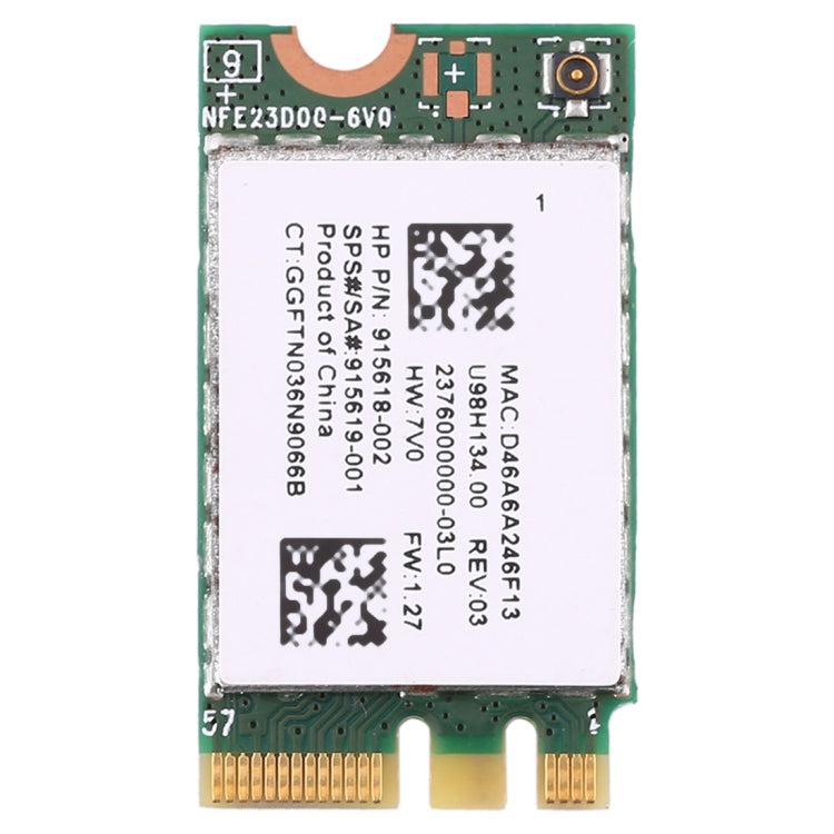 Carte réseau RTL8723DE 246 G6 BT 4.0 2,4G SPS 915619-001/915618-002 300M pour ordinateurs portables HP